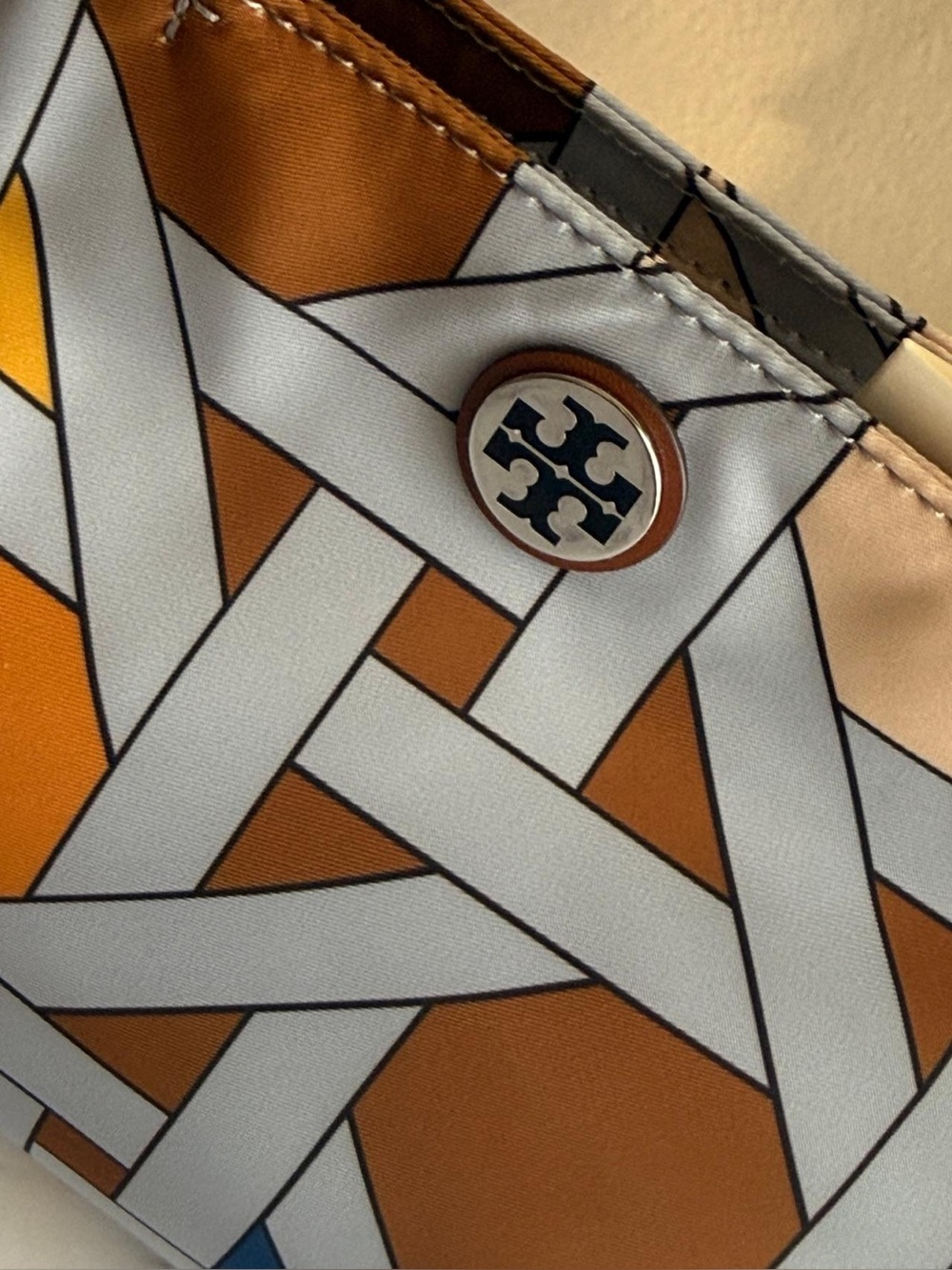 Tory Burch NYLON PRINTED MINI TOTE - Picture 8 of 13